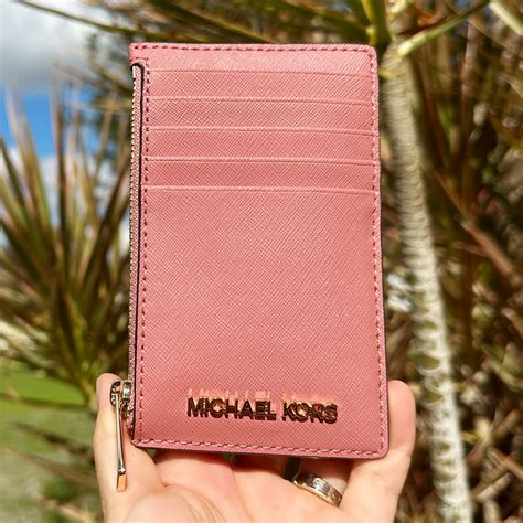 michael kors jet set travel card case